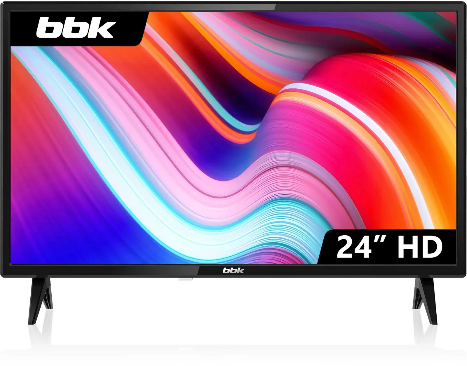 Телевизор LED BBK 24 24LEM-1049/T2C B черный HD 60Hz DVB-T2 DVB-C USB RUS - фото 1