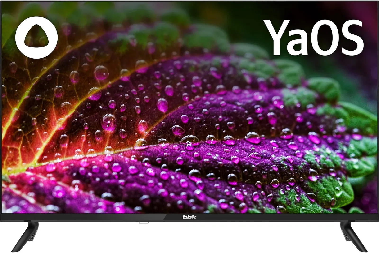 Телевизор LED BBK 32 32LEX-7296/FTS2C B Яндекс.ТВ Frameless черный FULL HD 60Hz DVB-T2 DVB-C DVB-S2 USB WiFi Smart TV RUS - фото 1