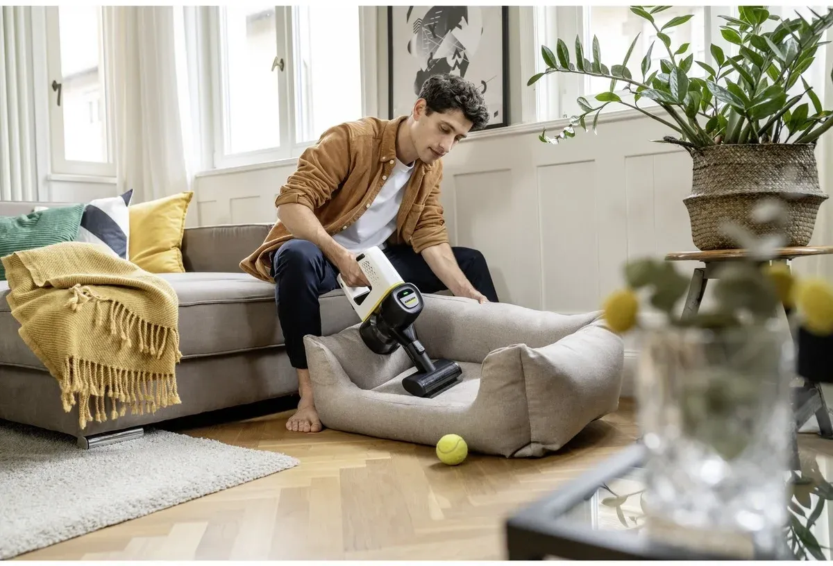 Пылесосы KARCHER VC 4 Cordless myHome Pet белый - фото 3