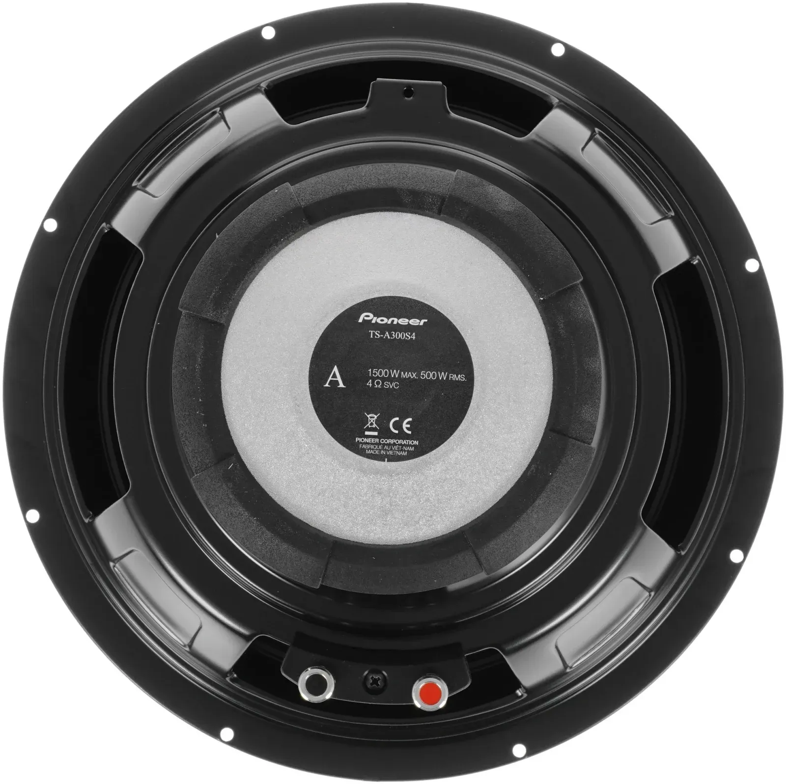 Сабвуфер автомобильный Pioneer TS-A300S4 500Вт пассивный 30см/12 - фото 5