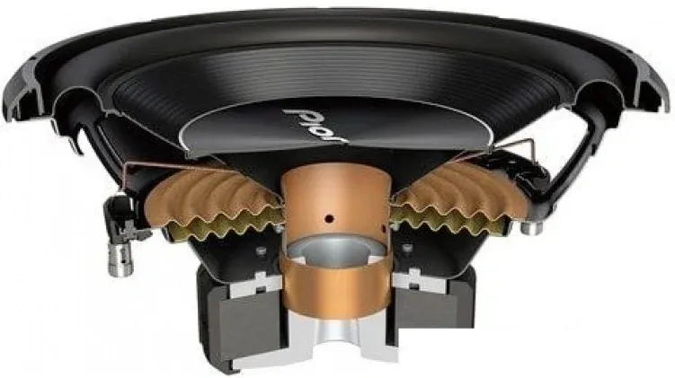 Сабвуфер автомобильный Pioneer TS-300D4 400Вт пассивный 30см/12 - фото 3