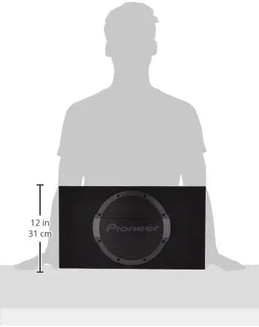 Сабвуфер автомобильный Pioneer TS-WX1010LA 300Вт активный 25см/10 - фото 8