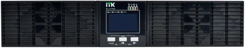 Источник бесперебойного питания ITK ELECTRA OR 1000Вт 1000ВА черный - фото 3
