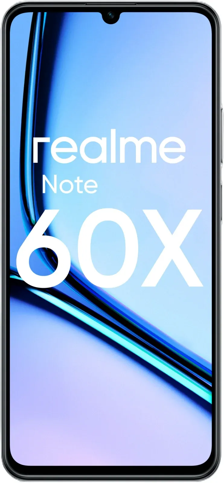 Смартфон Realme RMX3938 Note 60х 128Gb 4Gb черный моноблок 3G 4G 2Sim 6.74 720x1600 Android 14 8Mpix 802.11 a/b/g/n/ac GPS GSM900/1800 GSM1900 A-GPS microSD max2048Gb