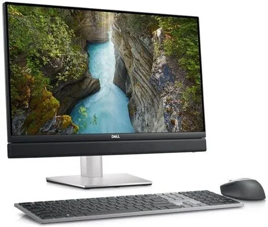 Моноблок Dell Optiplex 7420 23.8 Full HD i7 14700 2.1 32Gb SSD1Tb RX 6500 4Gb CR Windows 11 Pro GbitEth WiFi BT 240W клавиатура мышь Cam черный 1920x1080 - фото 2