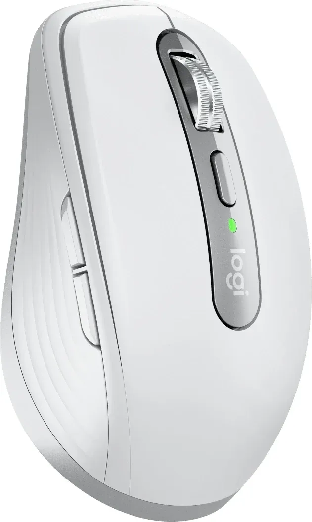 Мышь Logitech MX Anywhere 3S BT светло-серый оптическая 8000dpi беспров. BT/Radio USB для ноутбука 6but - фото 2