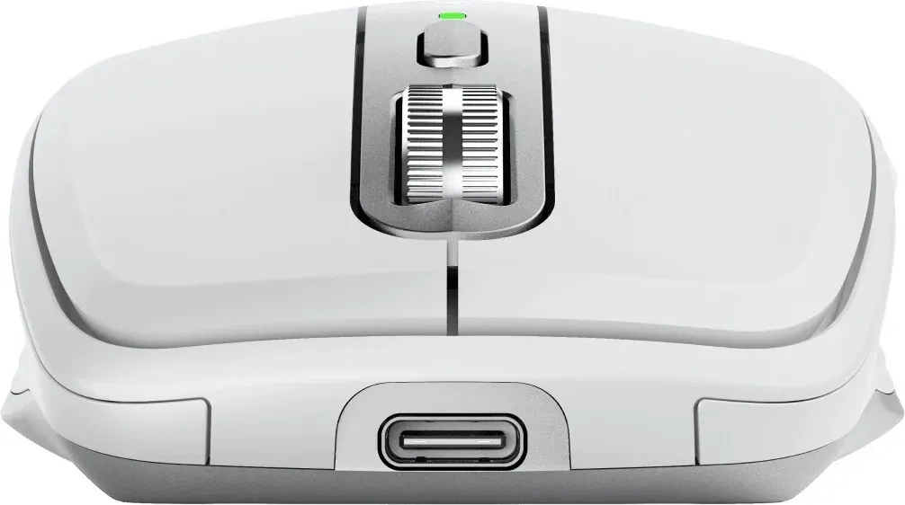 Мышь Logitech MX Anywhere 3S BT светло-серый оптическая 8000dpi беспров. BT/Radio USB для ноутбука 6but - фото 3