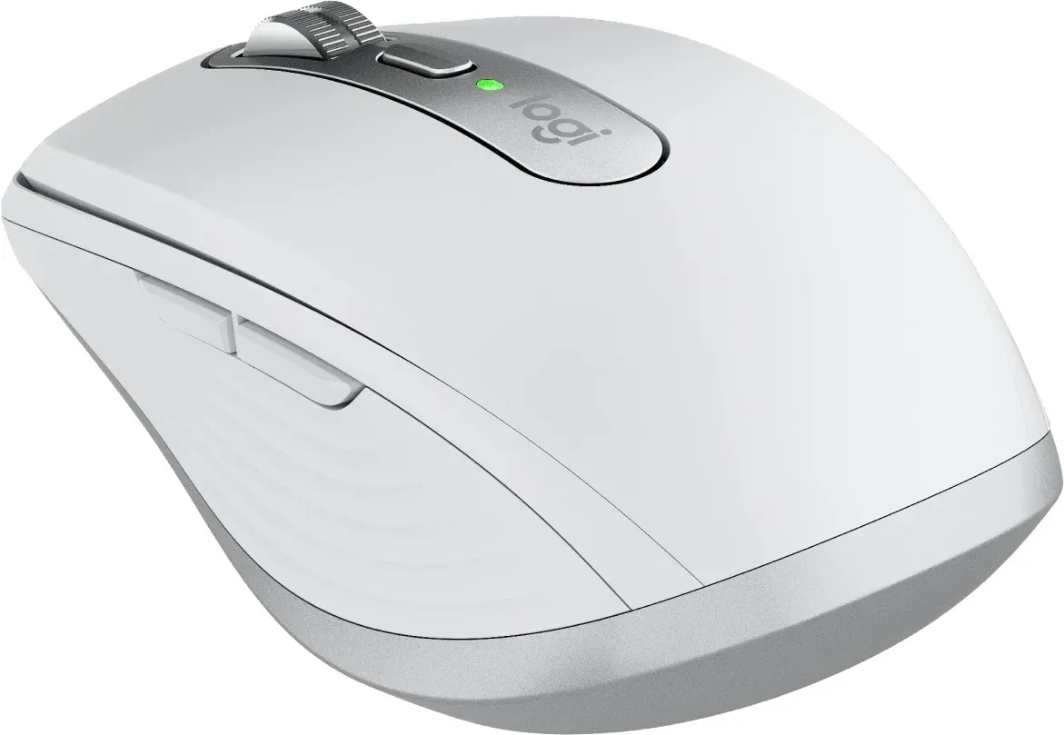 Мышь Logitech MX Anywhere 3S BT светло-серый оптическая 8000dpi беспров. BT/Radio USB для ноутбука 6but - фото 7