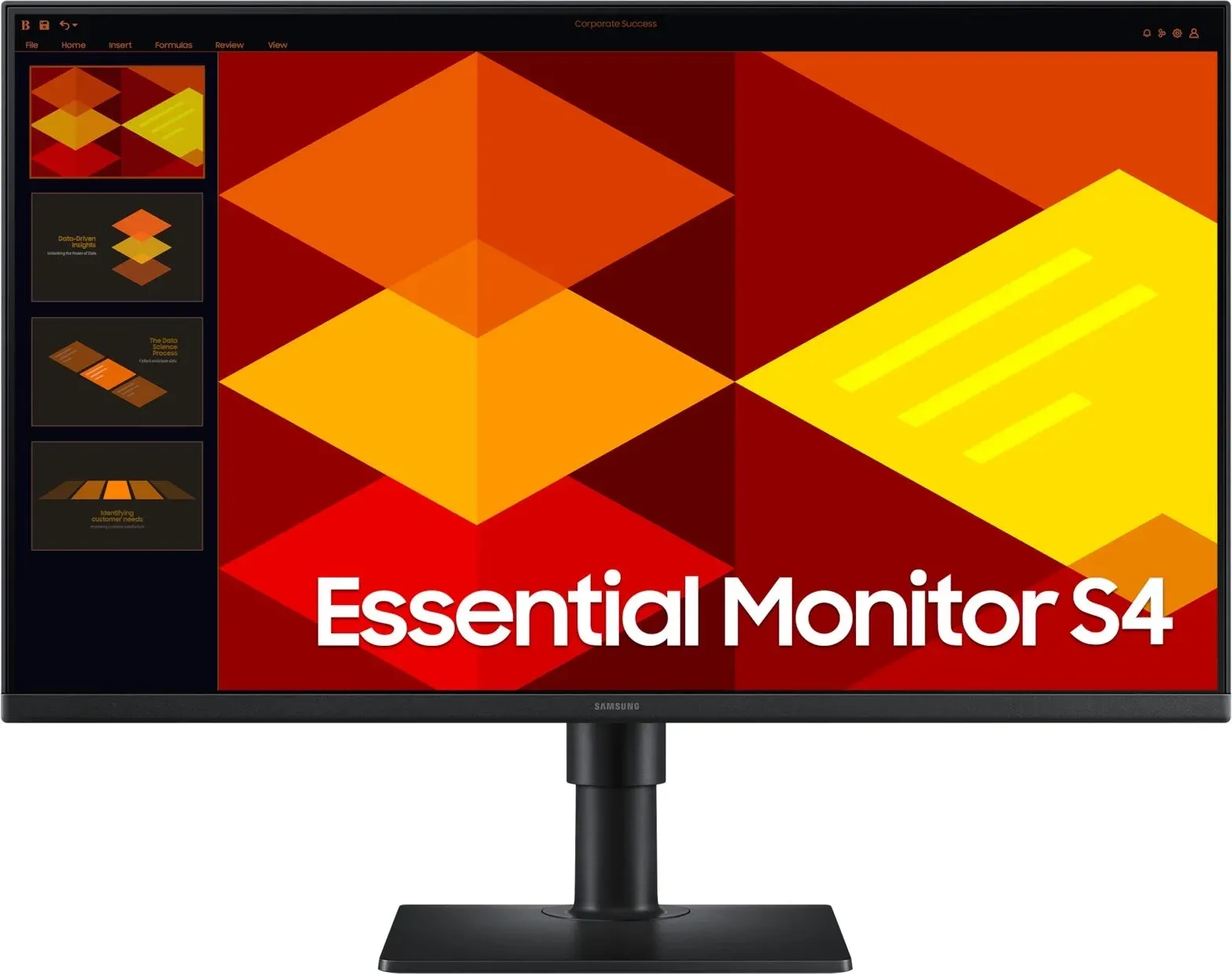 Монитор Samsung 27 Essential S4 S27D400GAIXCI черный IPS LED 16:9 HDMI матовая HAS Piv 250cd 178гр/178гр 1920x1080 100Hz DP FHD USB 4кг - фото 5
