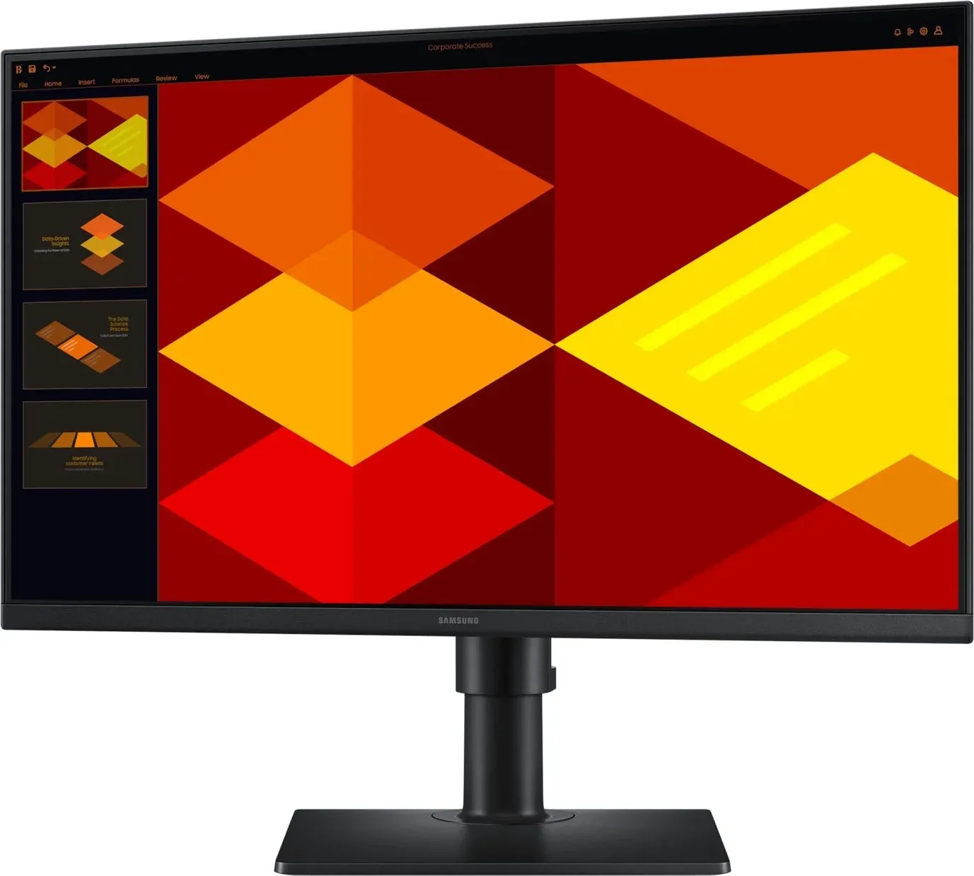 Монитор Samsung 24 Essential S4 S24D400GAIXCI черный IPS LED 16:9 HDMI матовая HAS Piv 1000:1 250cd 178гр/178гр 1920x1080 100Hz DP FHD USB 3.5кг - фото 7