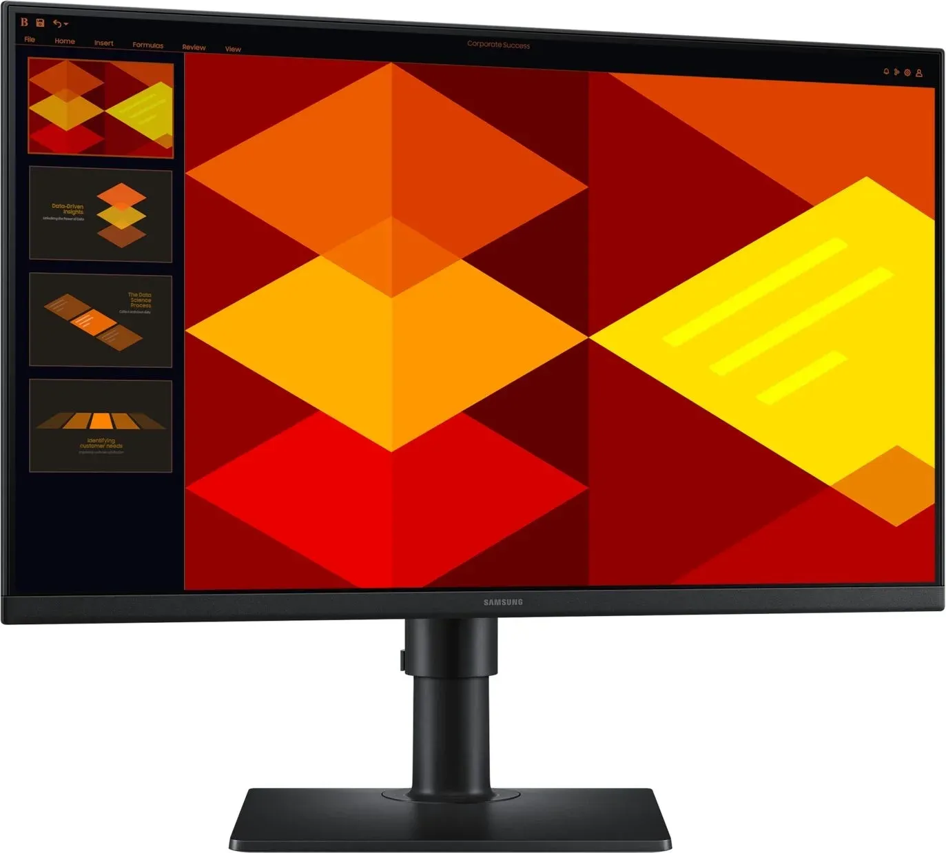 Монитор Samsung 24 Essential S4 S24D400GAIXCI черный IPS LED 16:9 HDMI матовая HAS Piv 1000:1 250cd 178гр/178гр 1920x1080 100Hz DP FHD USB 3.5кг - фото 8