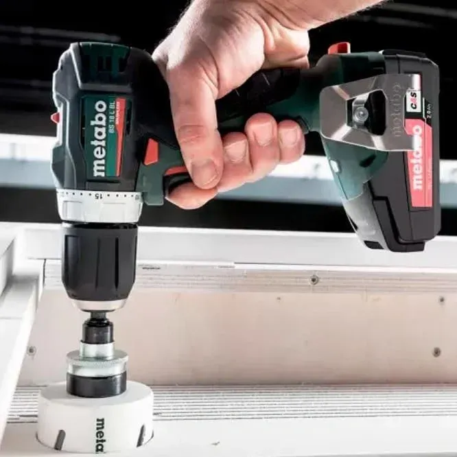 Дрель-шуруповерт Metabo BS 18 L BL 18Вт аккум. патрон:быстрозажимной кейс в комплекте 613155500 - фото 5