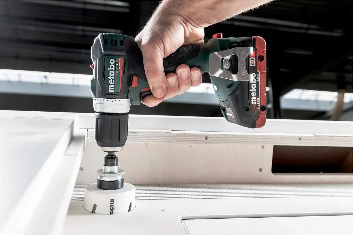 Дрель-шуруповерт Metabo BS 18 L BL 18Вт аккум. патрон:быстрозажимной кейс в комплекте 613155500 - фото 6
