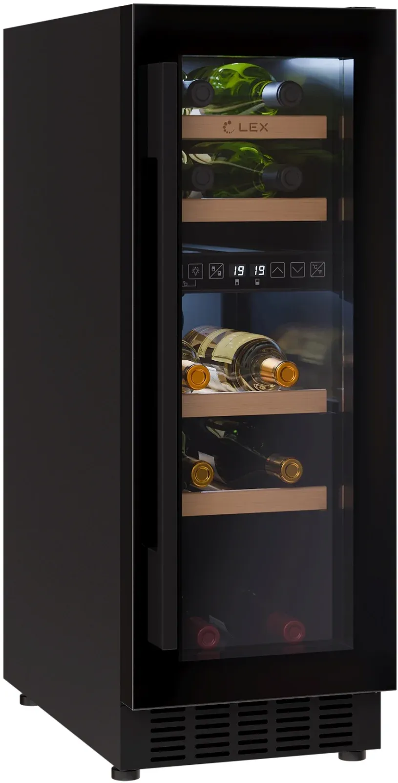 Для вина LEX LWD3017BL dual zone черный - фото 2