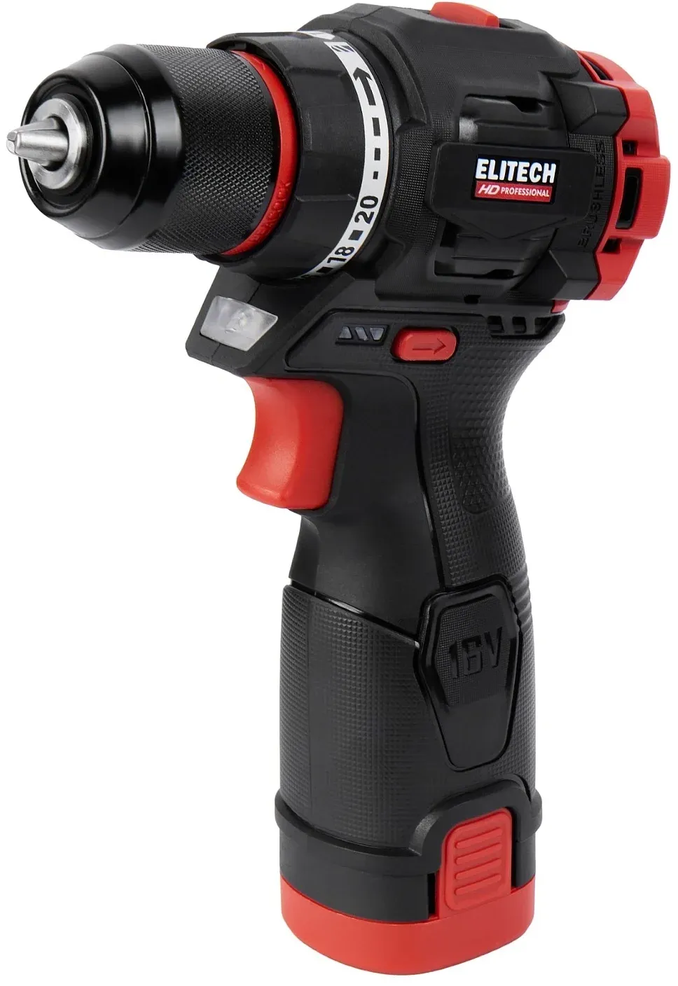 Дрель-шуруповерт Elitech CD 16L2 E2201.039.01 32Вт аккум. патрон:быстрозажимной кейс в комплекте 205715 - фото 2