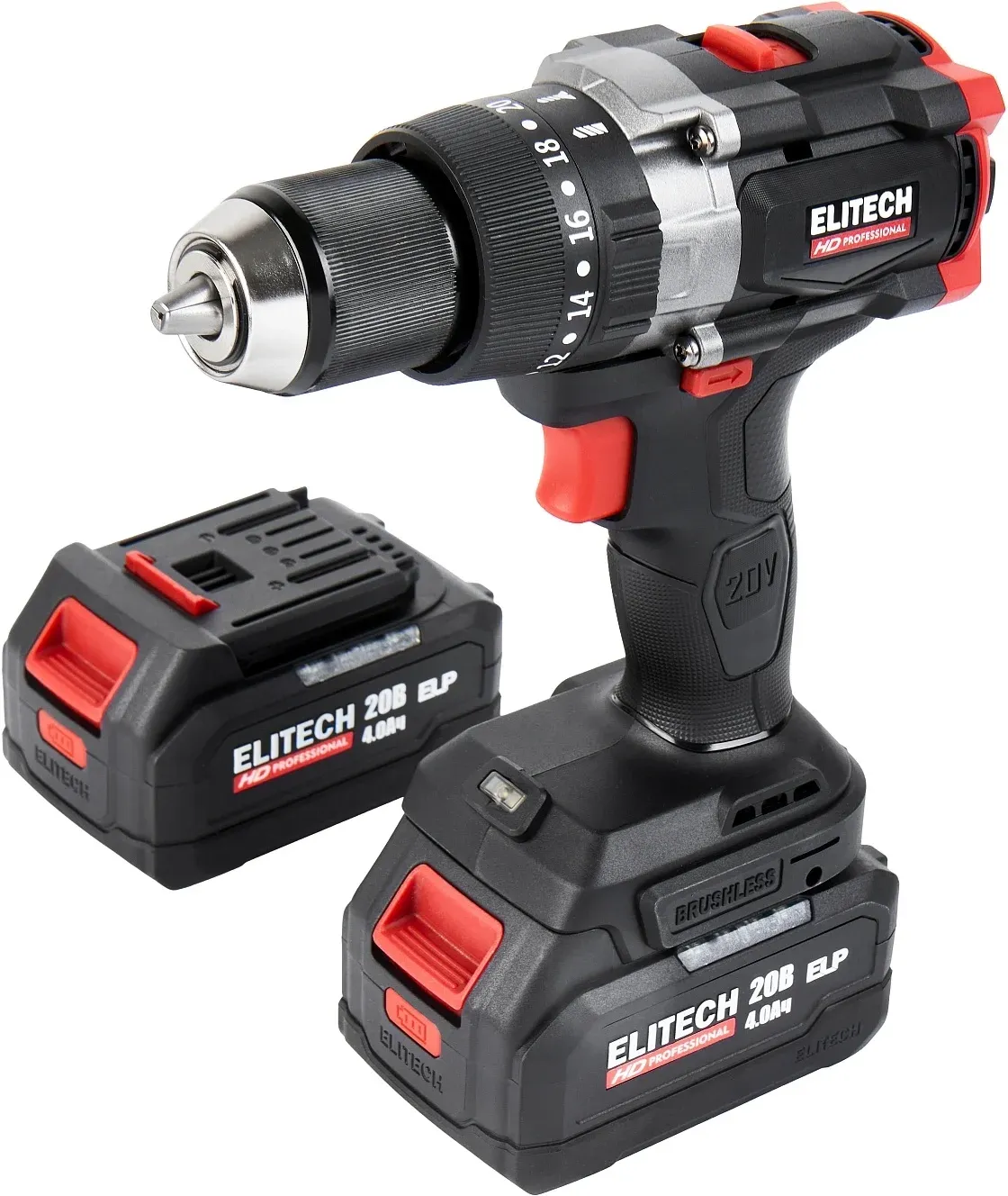 Шуруповерты ELITECH CD 20BL2 E2201.042.02 - фото 1