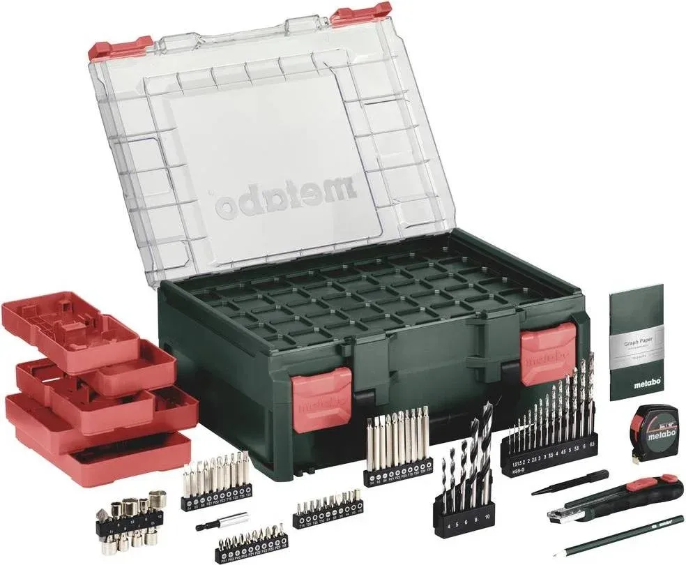 Дрель ударная Metabo BS 18 Set патрон:быстрозажимной реверс кейс в комплекте 602207710 - фото 2