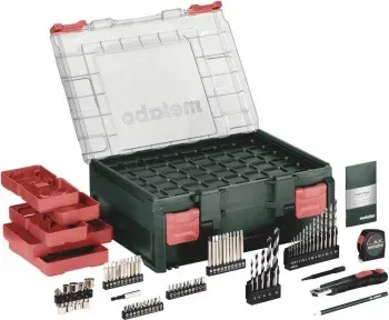 Дрель ударная Metabo BS 18 Set патрон:быстрозажимной реверс кейс в комплекте 602207710 - фото 7