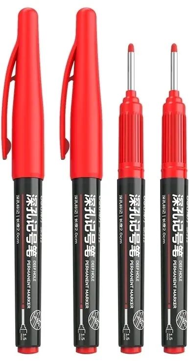 Маркеры DELI SK212 RED красный - фото 1