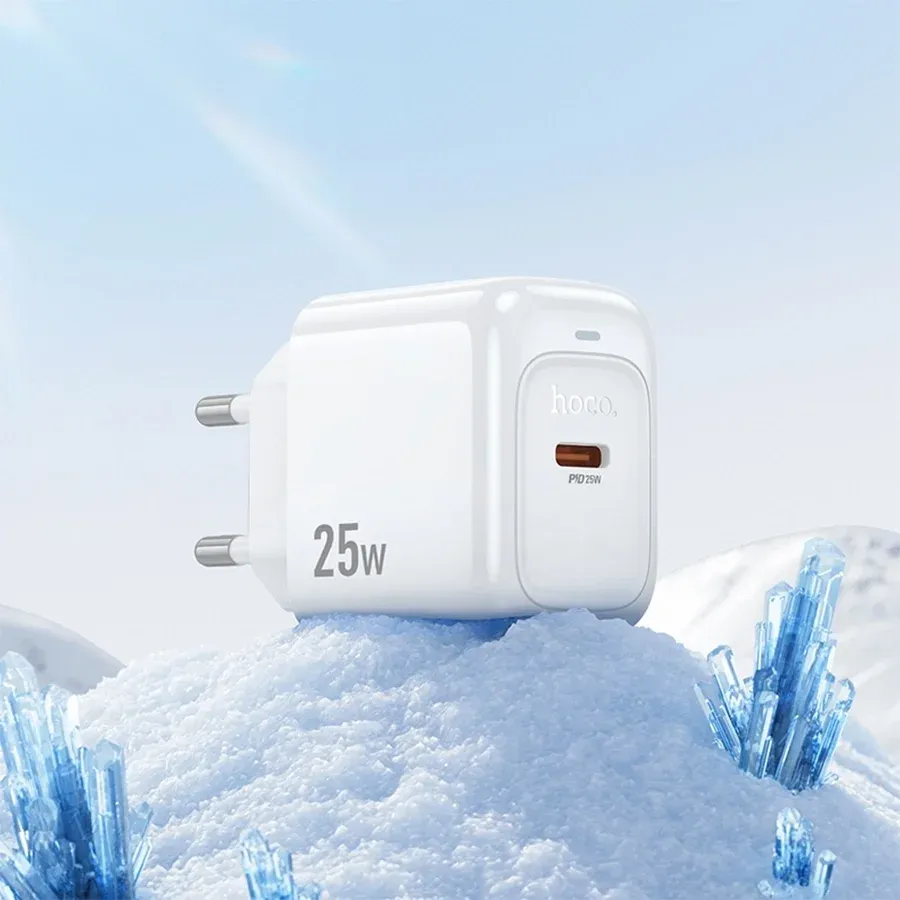 Сетевое зар./устр. Hoco CS53A Surplus 25W 3A PD USB Type-C универсальное белый 31488 - фото 8