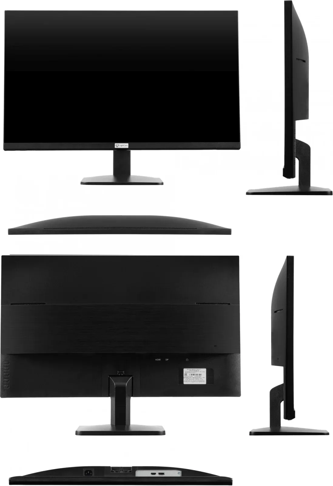 Монитор Lightcom 27 V-Plus ПЦВТ.852859.600-06 черный IPS 4ms 16:9 HDMI M/M матовая 1000:1 300cd 178гр/178гр 2560x1440 100Hz DP 2K 5.1кг RUS - фото 7