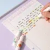 Набор текстовыделителей Deli EU612 скошенный пиш. наконечник 1-5мм 6цв. ассорти 6шт. - фото 8