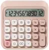 Калькуляторы DELI EM36 PINK розовый - фото 3