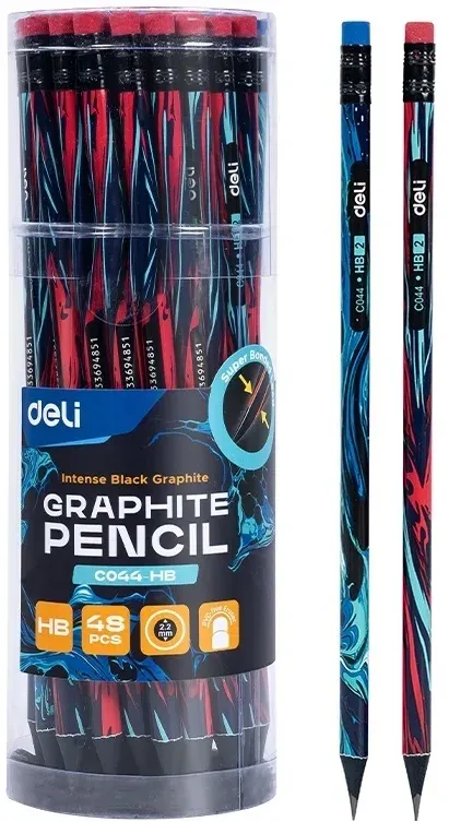 Карандаши DELI EC044-HB - фото 1