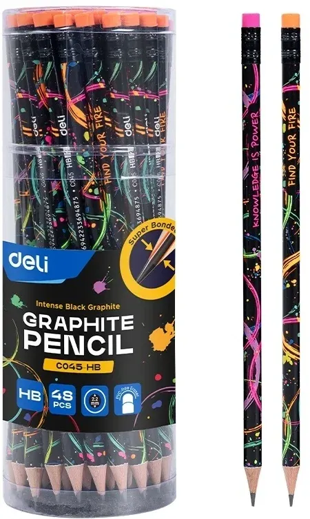 Карандаши DELI EC045-HB - фото 1
