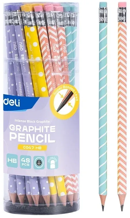 Карандаши DELI EC047-HB - фото 1
