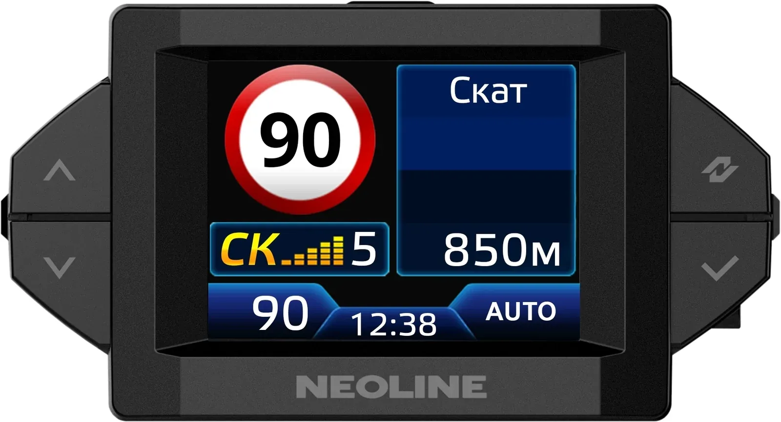 Видеорегистратор с радар-детектором Neoline X-Cop citysmart черный 1080p 135гр. GPS - фото 2