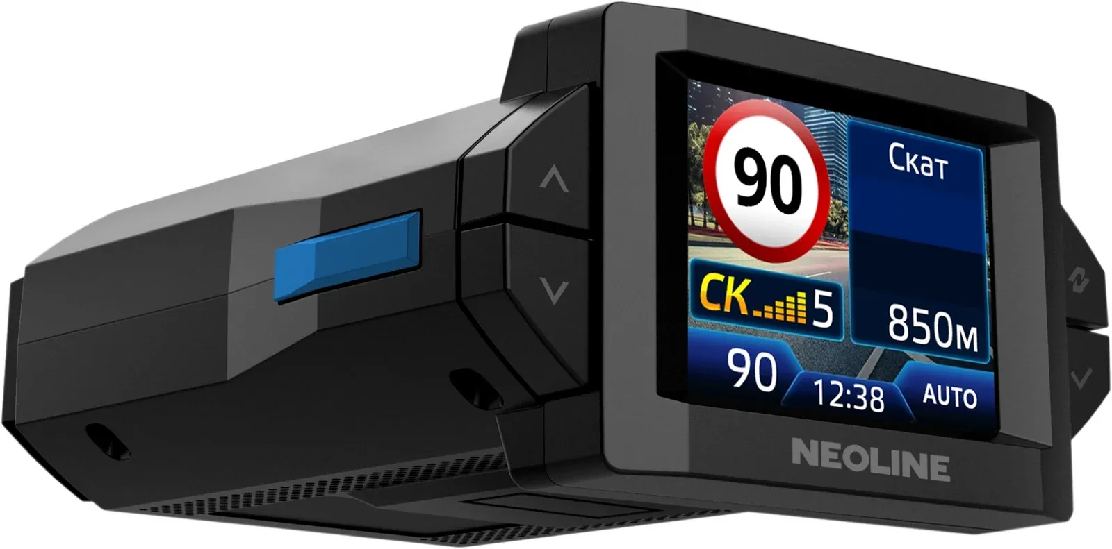 Видеорегистратор с радар-детектором Neoline X-Cop citysmart черный 1080p 135гр. GPS - фото 3