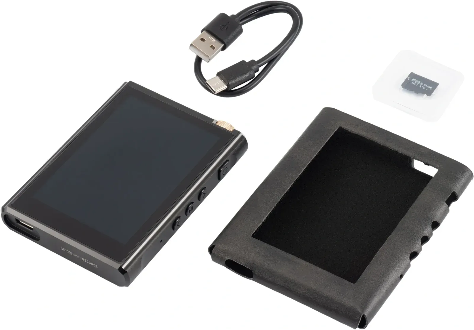 Плеер Hi-Fi Flash Digma Pro XT7 черный/золотистый/3.5/microSD/microSDHC - фото 7