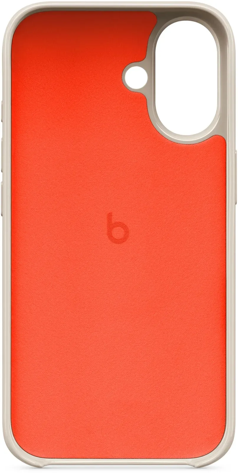 Чехол клип-кейс Beats для Apple iPhone 16 A3377 with MagSafe белый Summit Stone MCFD4PA/A - фото 3