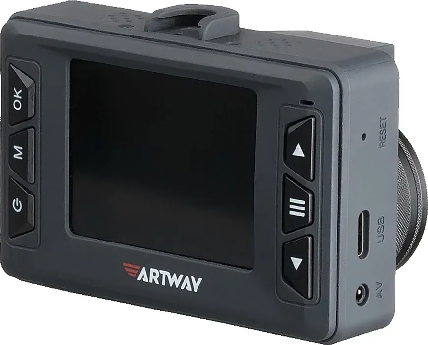 Видеорегистратор с радар-детектором Artway Combo MD-205 черный 1296p 170гр. GPS - фото 3
