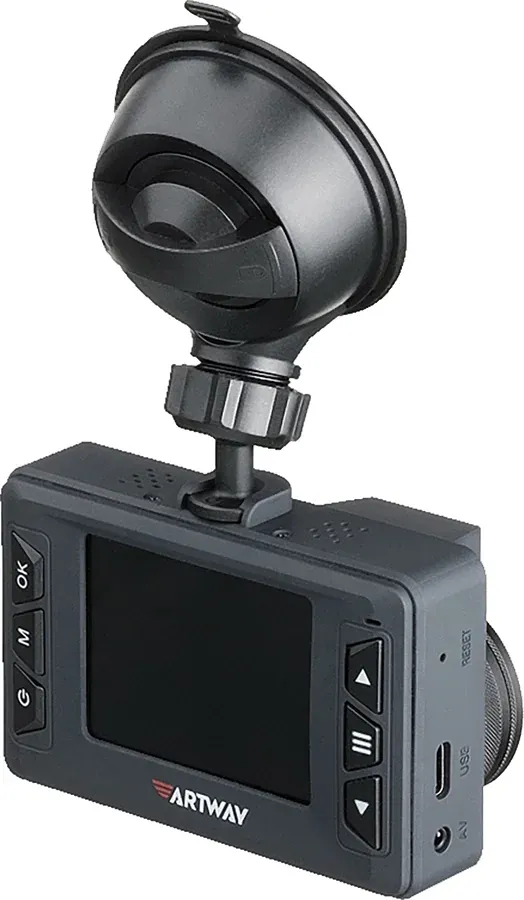 Видеорегистратор с радар-детектором Artway Combo MD-205 черный 1296p 170гр. GPS - фото 4