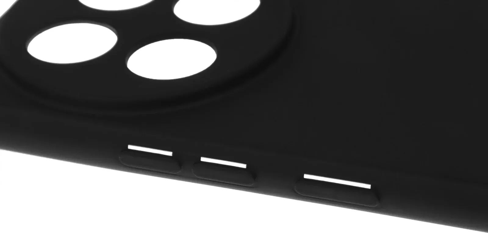 Чехол клип-кейс BoraSCO для Tecno Spark 30 Pro Silicone Case черный 73878 - фото 3