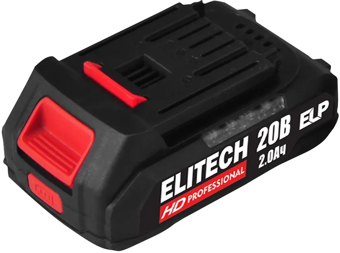 Дрель-шуруповерт Elitech ДА 20БЛ2 E2201.045.01 аккум. патрон:быстрозажимной кейс в комплекте 205673 - фото 2