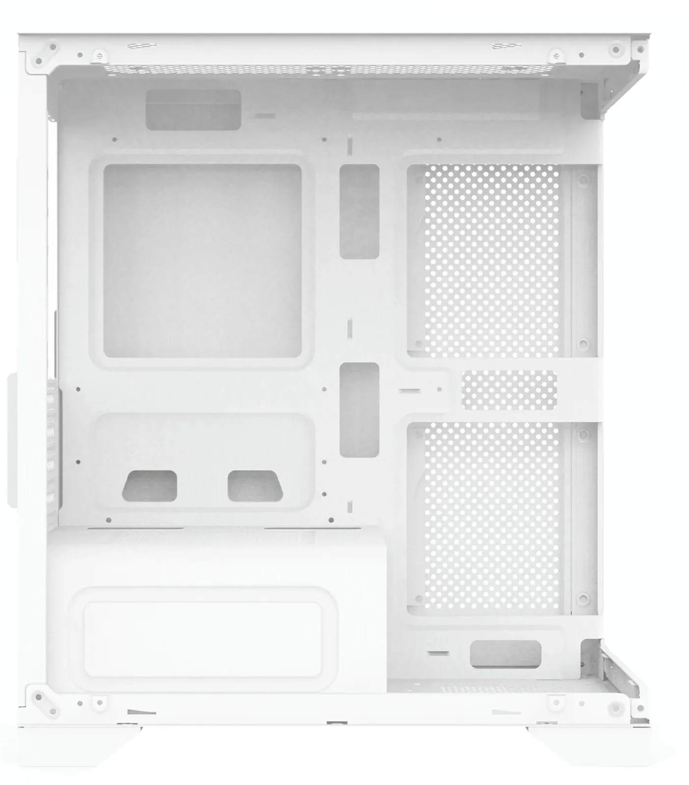 Корпус Bloody BD-CC103F белый без БП mATX 7x120mm 1xUSB2.0 1xUSB3.0 audio bott PSU - фото 7