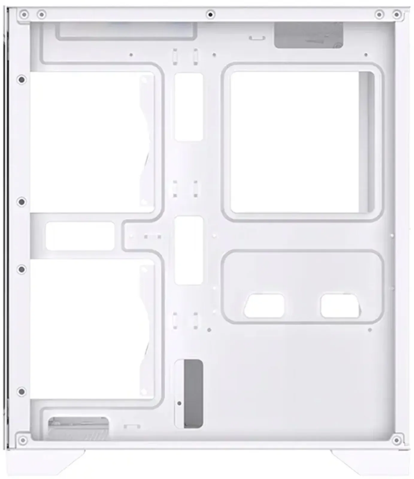 Корпус Bloody BD-CC103F белый без БП mATX 7x120mm 1xUSB2.0 1xUSB3.0 audio bott PSU - фото 8