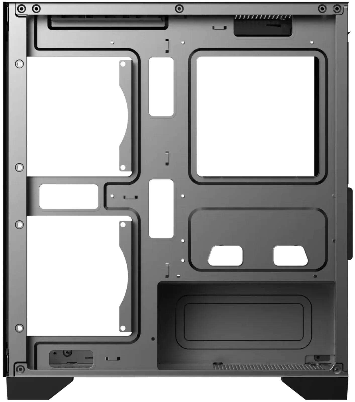 Корпус Bloody BD-CC103F черный без БП mATX 7x120mm 1xUSB2.0 1xUSB3.0 audio bott PSU - фото 8