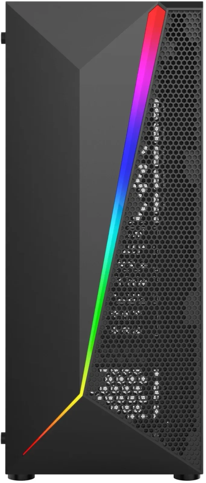 Корпус Bloody BD-CC106 черный без БП ATX 8x120mm 1xUSB2.0 1xUSB3.0 audio bott PSU - фото 5
