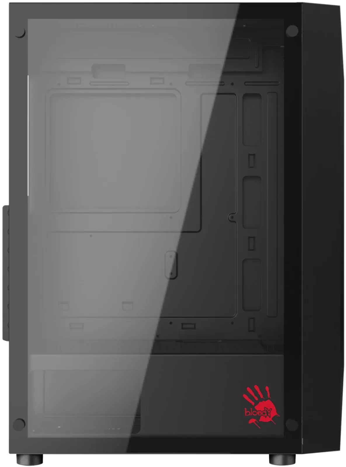 Корпус Bloody BD-CC106 черный без БП ATX 8x120mm 1xUSB2.0 1xUSB3.0 audio bott PSU - фото 7