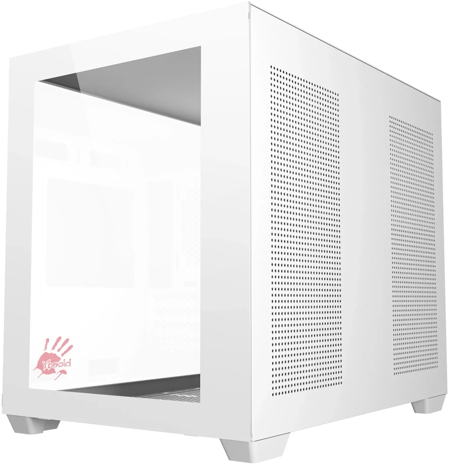 Корпус Bloody BD-CC108 белый без БП mATX 9x120mm 2xUSB3.0 audio bott PSU - фото 6