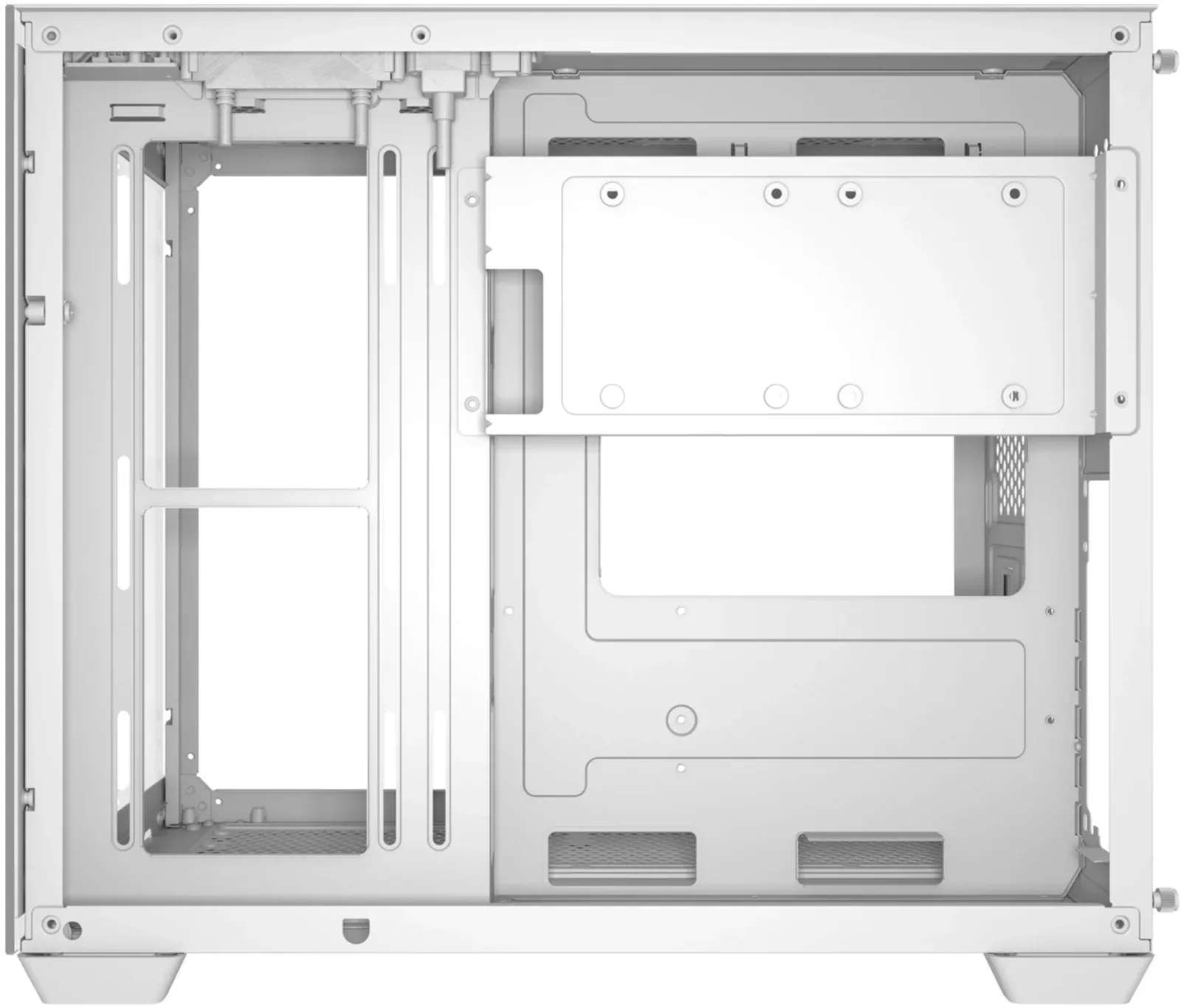 Корпус Bloody BD-CC108 белый без БП mATX 9x120mm 2xUSB3.0 audio bott PSU - фото 8