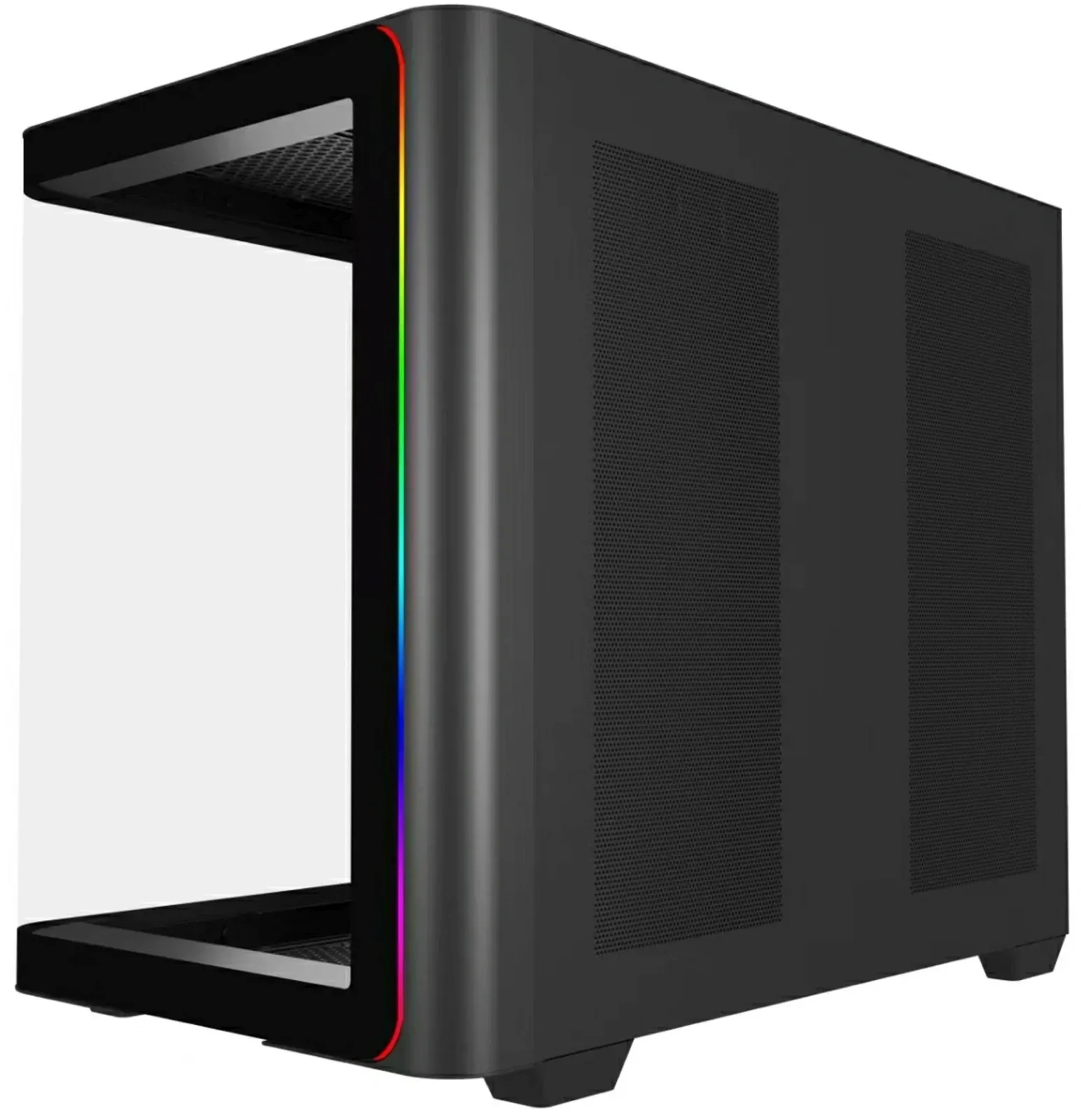 Корпус Bloody BD-CC113 черный без БП ATX 10x120mm 2xUSB3.0 audio bott PSU - фото 7