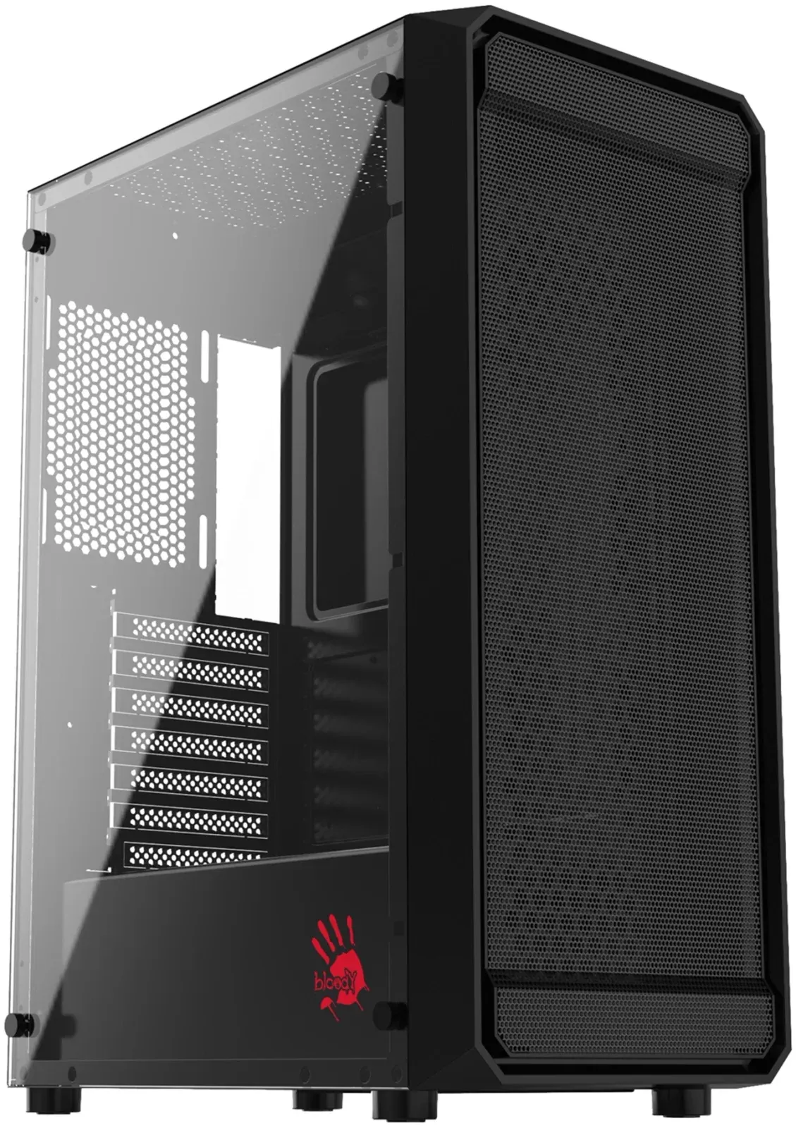 Корпус Bloody BD-CC114 черный без БП ATX 8x120mm 1xUSB2.0 1xUSB3.0 audio bott PSU - фото 2