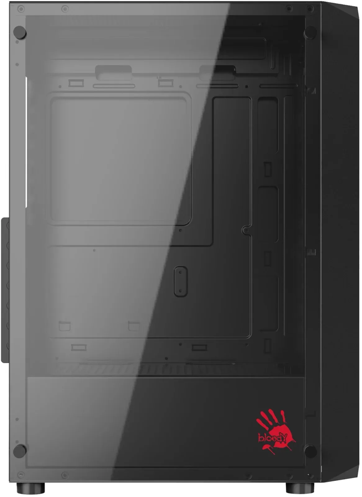 Корпус Bloody BD-CC114 черный без БП ATX 8x120mm 1xUSB2.0 1xUSB3.0 audio bott PSU - фото 4