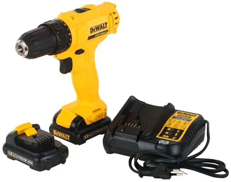 Дрель-шуруповерт DeWalt DCD700D2 аккум. патрон:быстрозажимной - фото 4