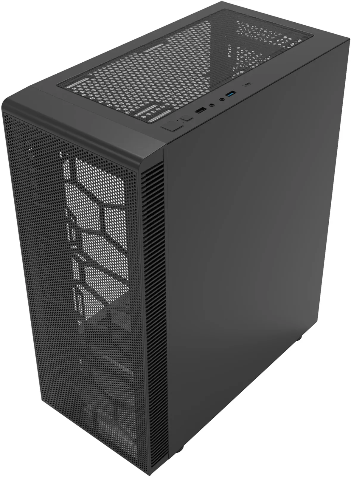 Корпус Bloody BD-CC115 черный без БП ATX 8x120mm 1xUSB2.0 1xUSB3.0 audio bott PSU - фото 5